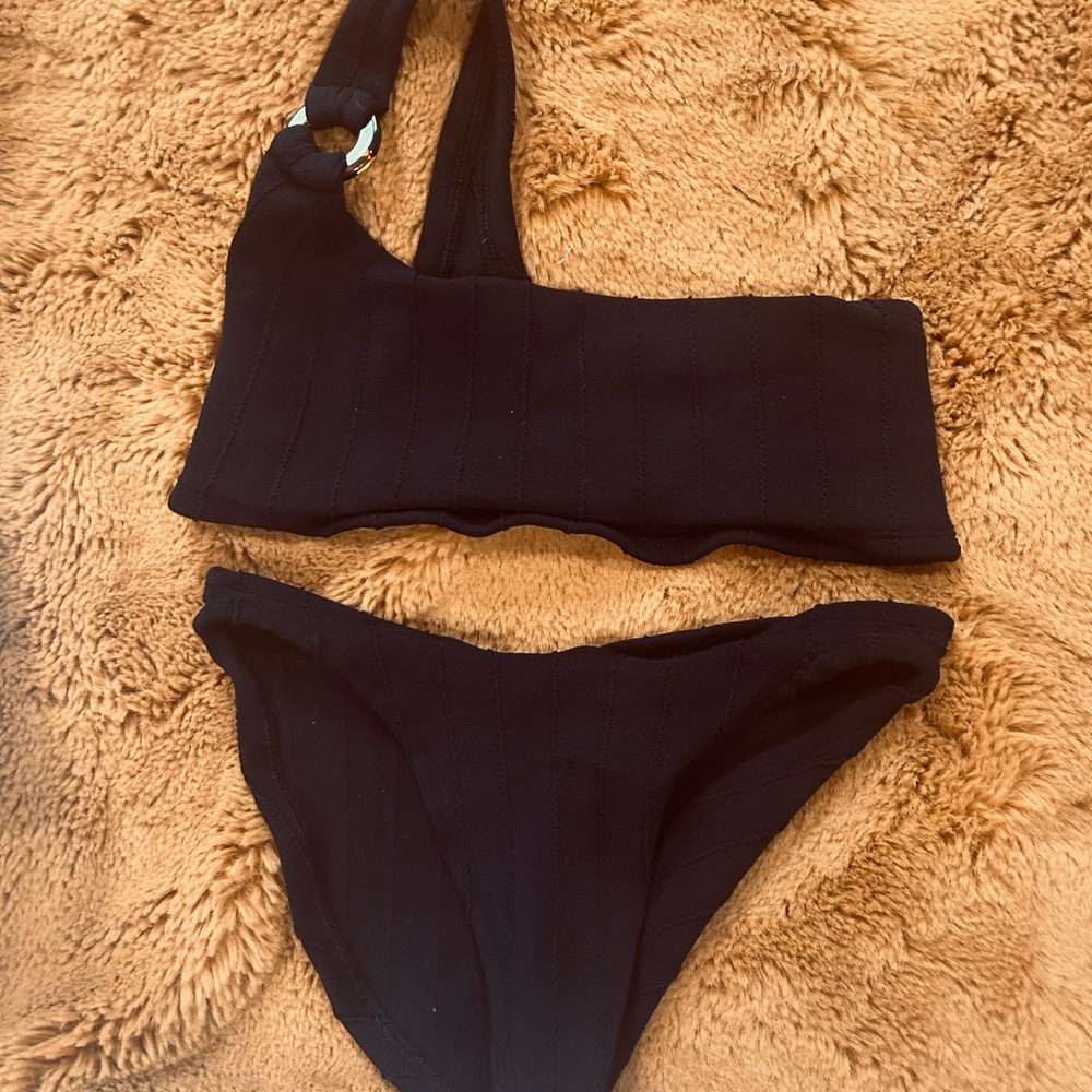 Hunza G Black Bikini Set